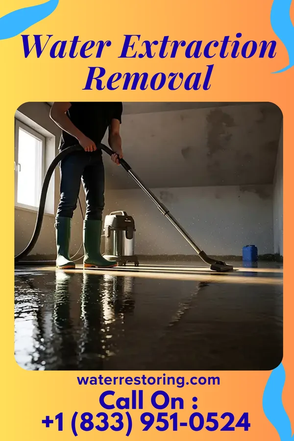 Water Extraction Removal in Hudson, IA